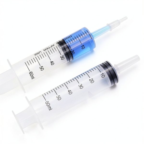 Cafozsmu 60ml Syringe without Needle Lab Dispensing Tool Sealed Pack-4
