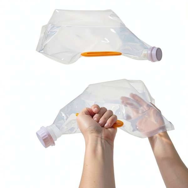 Collapsible Water Bottle Tessco Reusable 120in3 Leakproof Lightweight-5