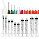 PrecisionLab Luer Lock Syringe Set with Blunt Needles & Caps-0