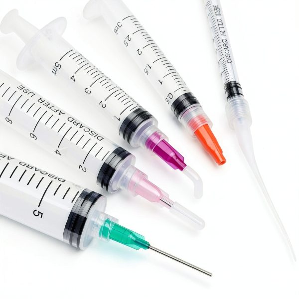 PrecisionLab Luer Lock Syringe Set with Blunt Needles & Caps-4