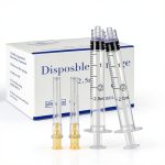 Ehoycq 2.5ml Luer Lock Syringe 25ga with Protective Cap 100 Pack-0