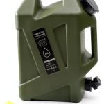 5 gallon Camping Water Container with Spigot, Portable BPA-Free Water Jug for Camping Hiking Emergency Stroage (Army Green, 5, Gallons)-0